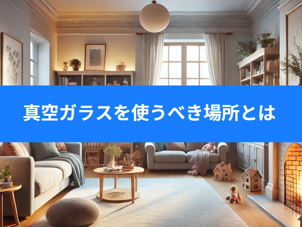 真空ガラスを使うべき場所とは