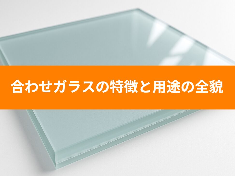 合わせガラスの特性と用途